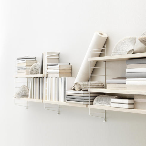 String System Shelves / Set of 3 / 78x30cm